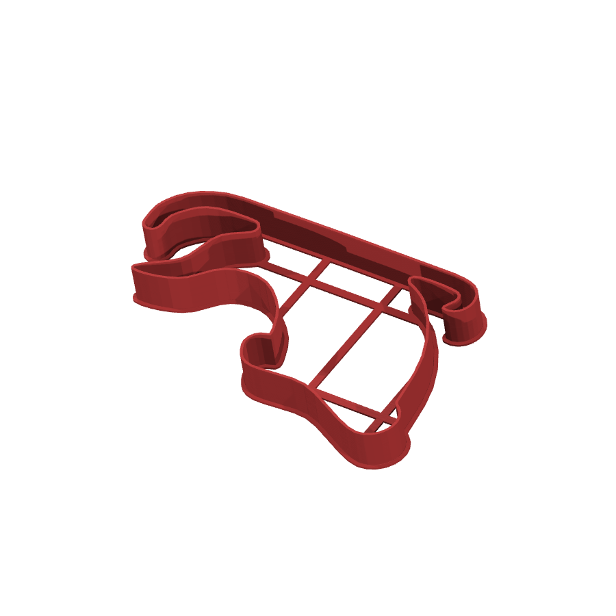 bild nr 6 på produkten: Kakform för julbak med inspirerande Sleigh-motiv, perfekt för att skapa festliga pepparkakor