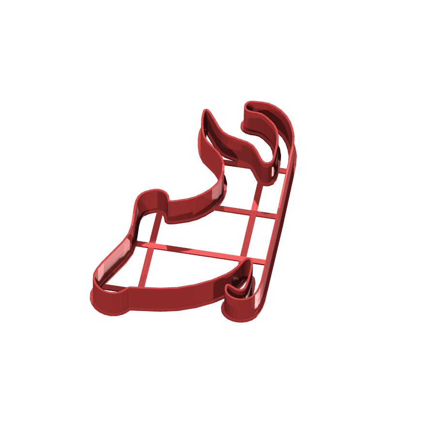 bild nr 7 på produkten: Kakform för julbak med inspirerande Sleigh-motiv, perfekt för att skapa festliga pepparkakor