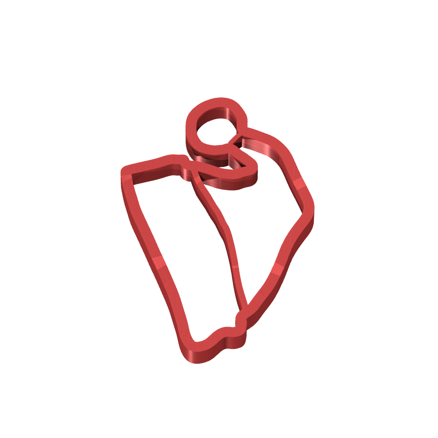 bild nr 3 på produkten: Kakform i form av en pepparkaksform med motiv av Tomteens hatt, perfekt för julbak och dekorationer.