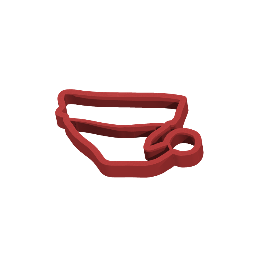 bild nr 6 på produkten: Kakform i form av en pepparkaksform med motiv av Tomteens hatt, perfekt för julbak och dekorationer.