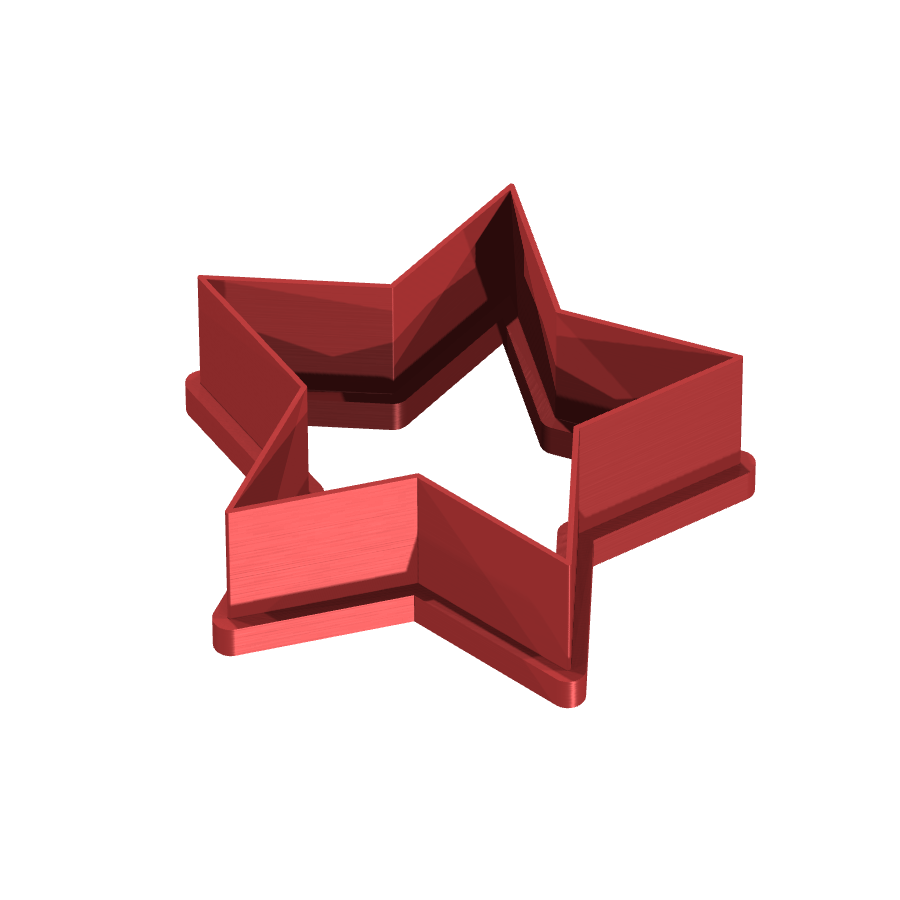 bild nr 1 på produkten: Kakform för pepparkakor i form av en julstjärna, perfekt för att baka julgodis och dekorera ditt hem under julen