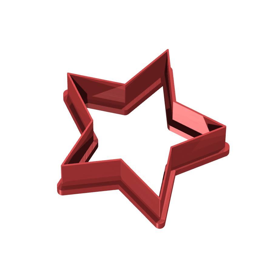 bild nr 3 på produkten: Kakform för pepparkakor i form av en julstjärna, perfekt för att baka julgodis och dekorera ditt hem under julen