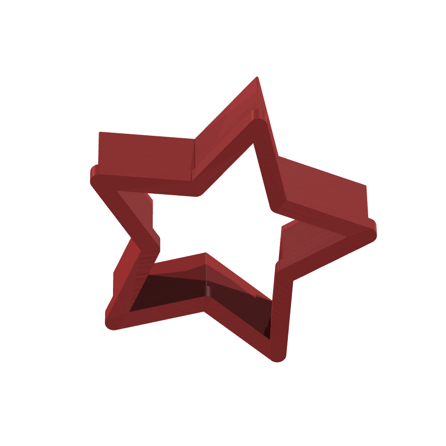 bild nr 5 på produkten: Kakform för pepparkakor i form av en julstjärna, perfekt för att baka julgodis och dekorera ditt hem under julen