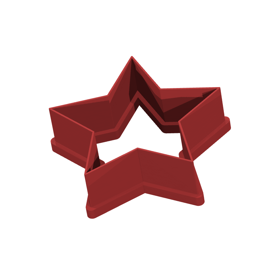 bild nr 6 på produkten: Kakform för pepparkakor i form av en julstjärna, perfekt för att baka julgodis och dekorera ditt hem under julen