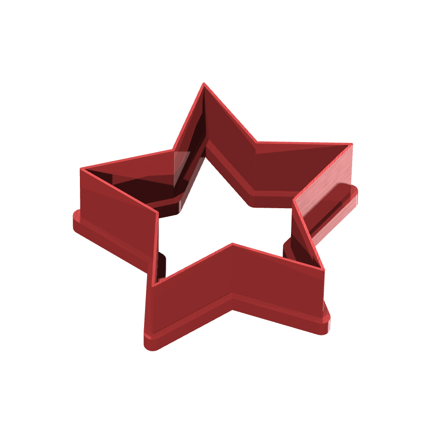 bild nr 7 på produkten: Kakform för pepparkakor i form av en julstjärna, perfekt för att baka julgodis och dekorera ditt hem under julen