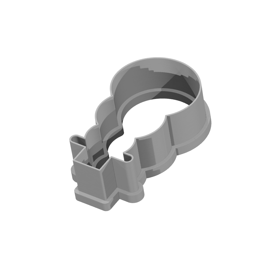 bild nr 6 på produkten: Kakform eller pepparkaksform i form av en julig snögubbe, inspirerad av klassiska vintermotiv, perfekt för att baka julens godaste pepparkakor