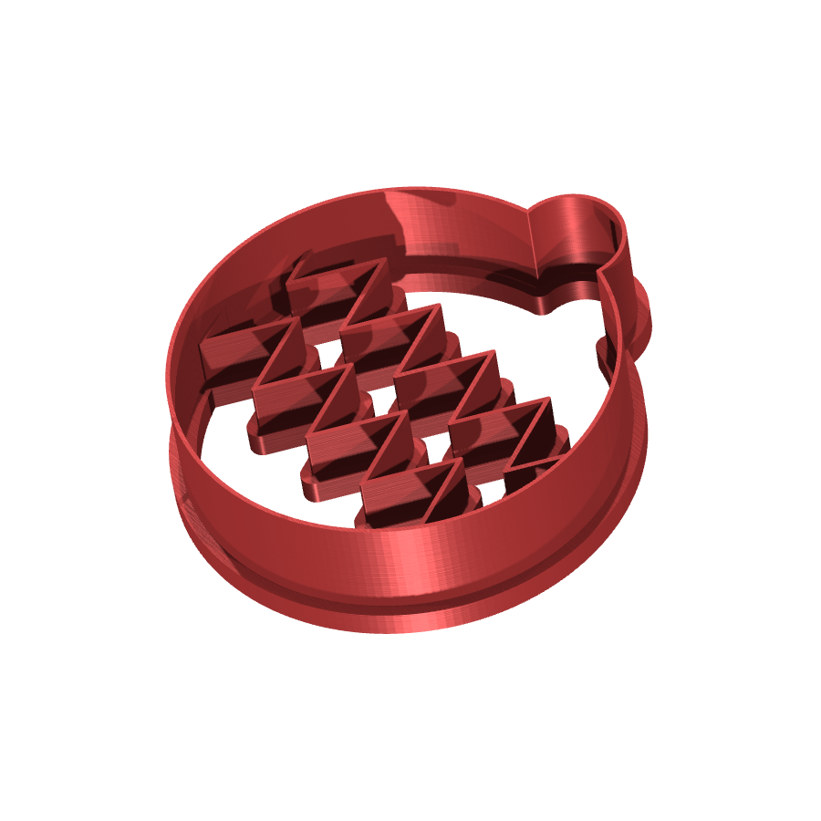 bild nr 2 på produkten: Kakform för pepparkaksbaket med vinterklotematik, perfekt för att skapa juliga pepparkakor