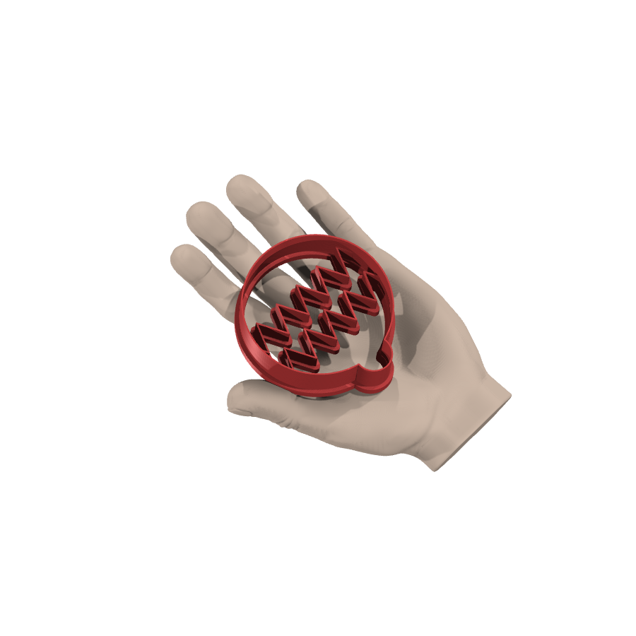 bild nr 4 på produkten: Kakform för pepparkaksbaket med vinterklotematik, perfekt för att skapa juliga pepparkakor