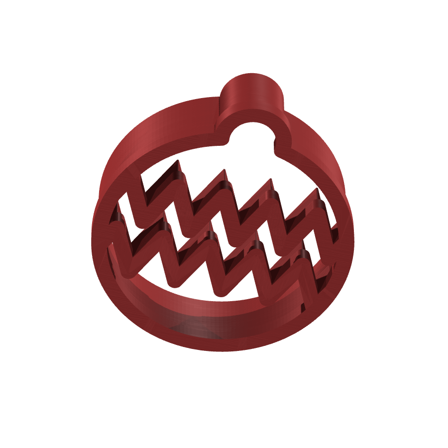 bild nr 5 på produkten: Kakform för pepparkaksbaket med vinterklotematik, perfekt för att skapa juliga pepparkakor