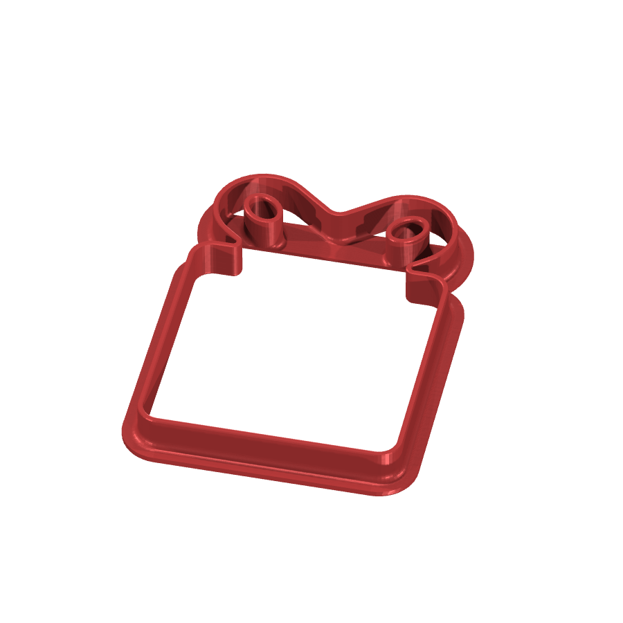 bild nr 1 på produkten: Kakform för julbaket, inspirerad av julen, tillverkad med 3D-printteknik för exakt och detaljerad form