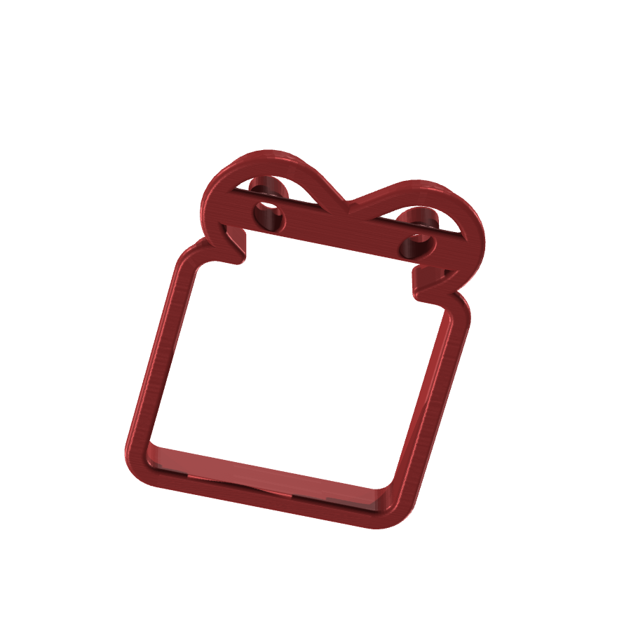 bild nr 5 på produkten: Kakform för julbaket, inspirerad av julen, tillverkad med 3D-printteknik för exakt och detaljerad form