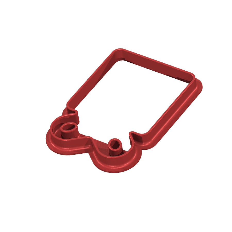 bild nr 6 på produkten: Kakform för julbaket, inspirerad av julen, tillverkad med 3D-printteknik för exakt och detaljerad form