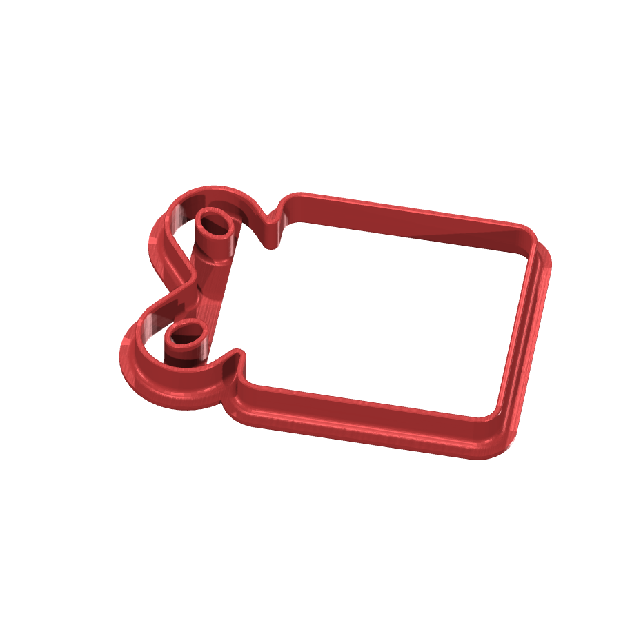 bild nr 7 på produkten: Kakform för julbaket, inspirerad av julen, tillverkad med 3D-printteknik för exakt och detaljerad form