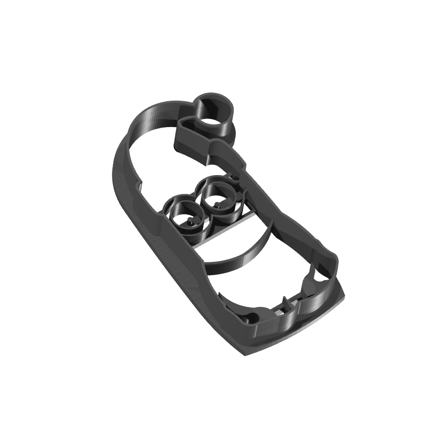 Bild på 3D printad produkt med namn: Kakform i form av en julig Minion, inspirerad av filmserien Gru, för bakning av pepparkakor och julgodis