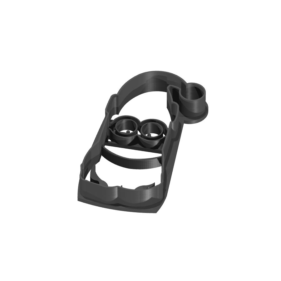 bild nr 1 på produkten: Kakform i form av en julig Minion, inspirerad av filmserien Gru, för bakning av pepparkakor och julgodis