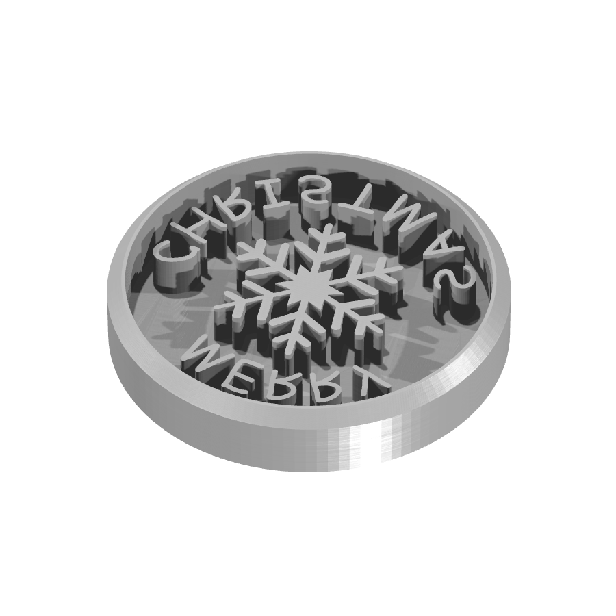 bild nr 1 på produkten: Kakform för pepparkaksbaktning med julmotiv, inspirerad av vinterscener och snöflingor, perfekt för att skapa personliga julgåvor