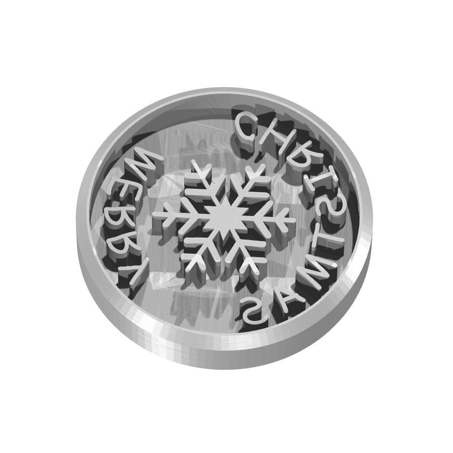 bild nr 3 på produkten: Kakform för pepparkaksbaktning med julmotiv, inspirerad av vinterscener och snöflingor, perfekt för att skapa personliga julgåvor