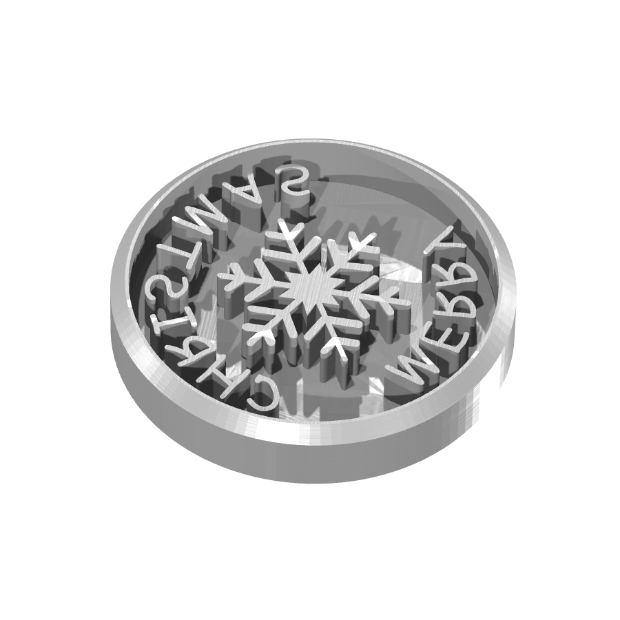 bild nr 7 på produkten: Kakform för pepparkaksbaktning med julmotiv, inspirerad av vinterscener och snöflingor, perfekt för att skapa personliga julgåvor