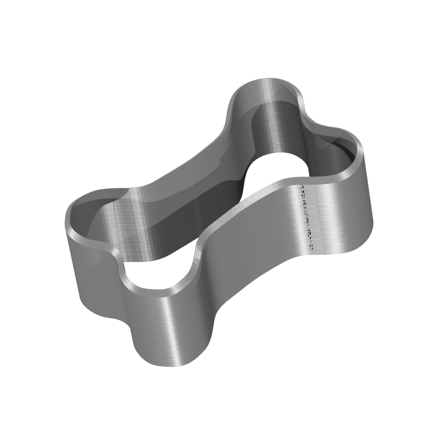 bild nr 2 på produkten: Kakform i form av hundben, inspirerad av hundälskare och bakning, perfekt för att skapa roliga pepparkakor