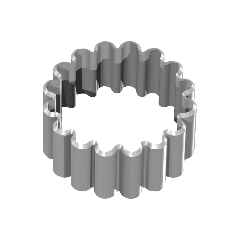 bild nr 7 på produkten: Kakform eller pepparkaksform med Circle Wo Star-design, perfekt för julbaket och dekorationer