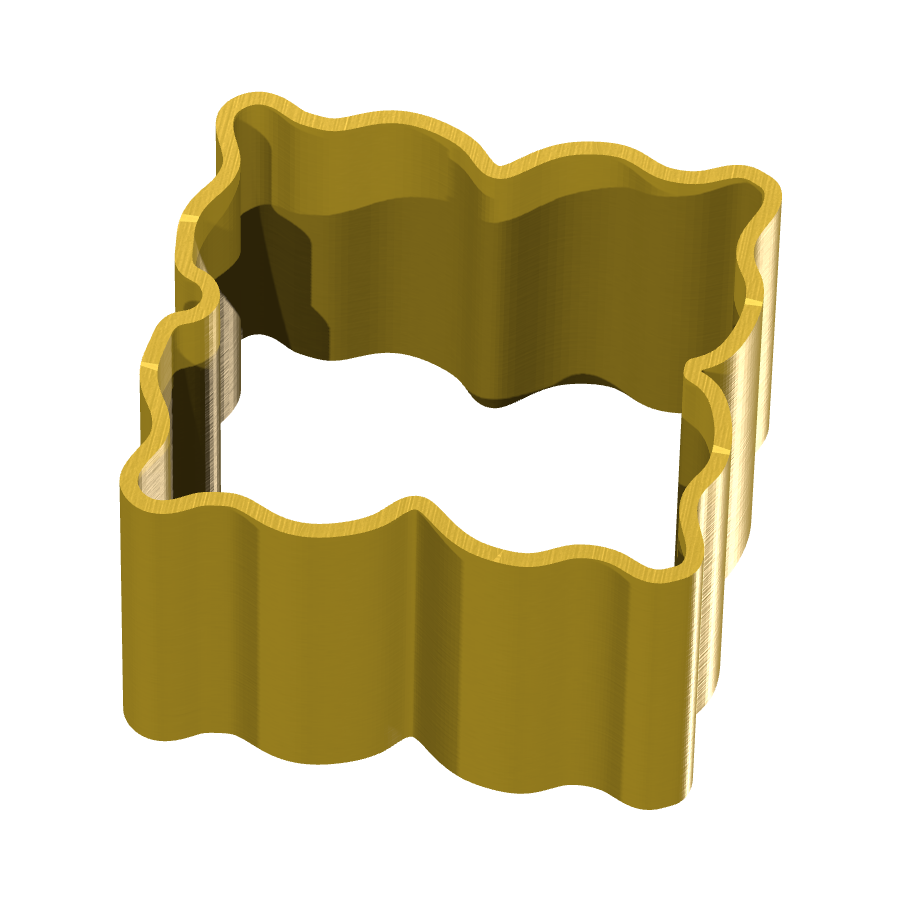 bild nr 7 på produkten: Kakform i form av en kanelstjärna, inspirerad av klassiska bakverk, tillverkad med 3D-printteknik för att skapa en unik och funktionell kakform för hemmabagare och proffs