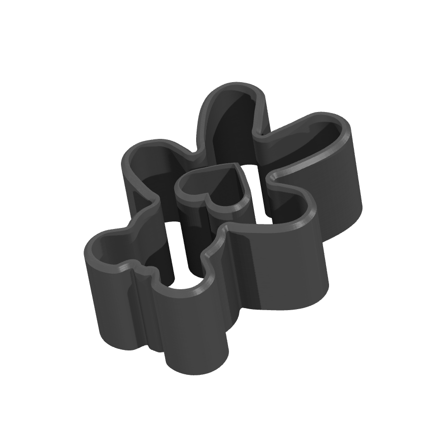 bild nr 6 på produkten: Kakform i form av björn med hjärta, inspirerad av klassiska barnberättelser, perfekt för att baka pepparkakor eller andra söta bakverk