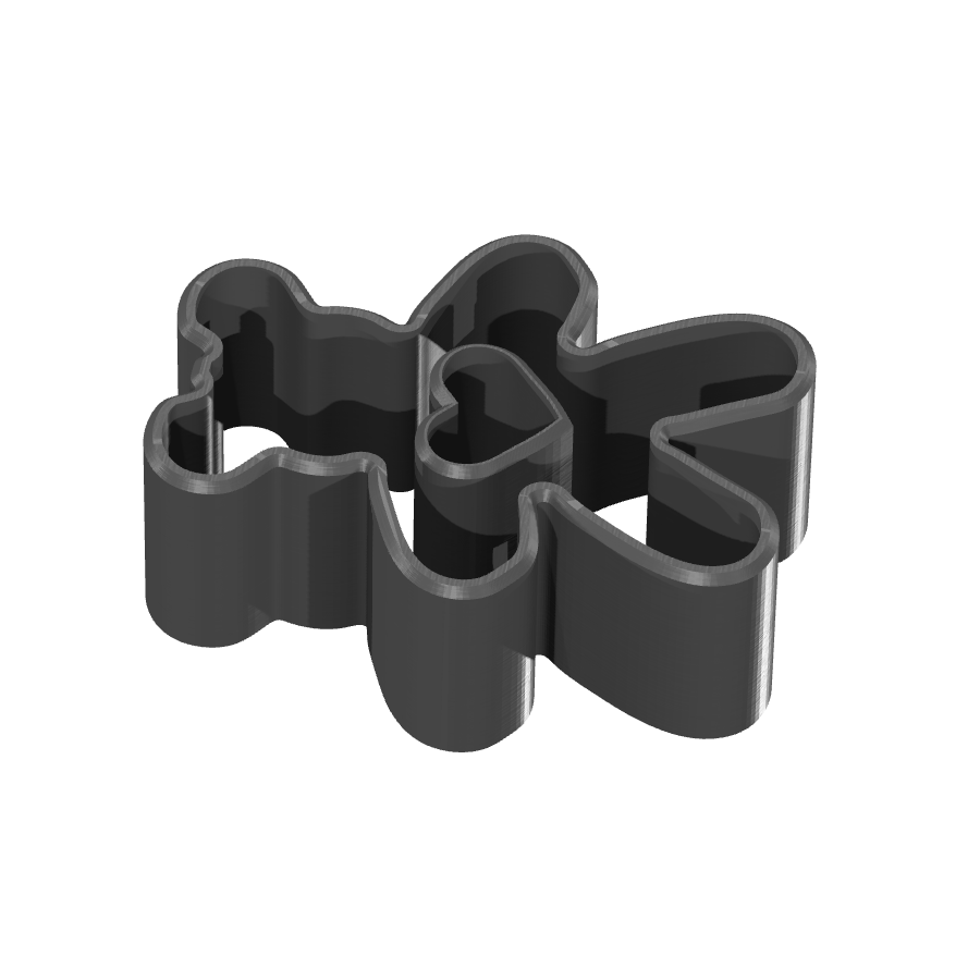 bild nr 7 på produkten: Kakform i form av björn med hjärta, inspirerad av klassiska barnberättelser, perfekt för att baka pepparkakor eller andra söta bakverk