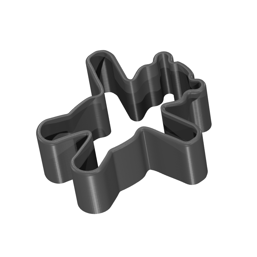 bild nr 2 på produkten: Kakform i form av en charmig björn, inspirerad av den klassiska teddybjörnen, perfekt för att baka roliga och söta pepparkakor