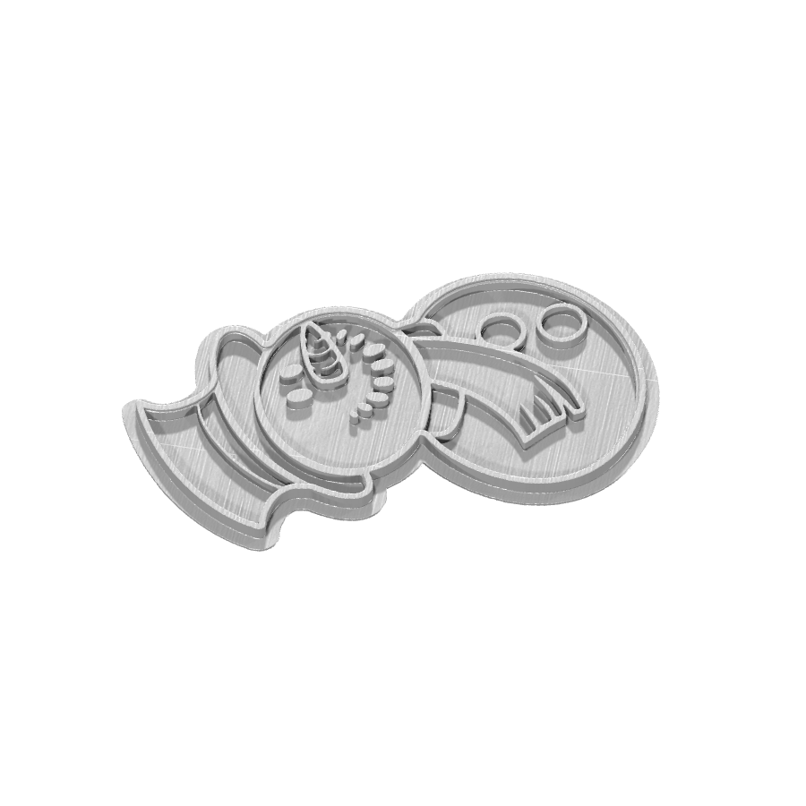 bild nr 7 på produkten: Juldekoration i form av en snögubbe, inspirerad av vintersäsongen, perfekt för att dekorera ditt hem eller kontor under julen