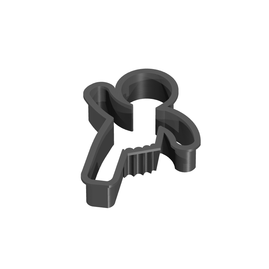 bild nr 1 på produkten: Pepparkaksform och kakform för julbak inspirerad av Schrek, perfekt för att skapa roliga och dekorerade kakor