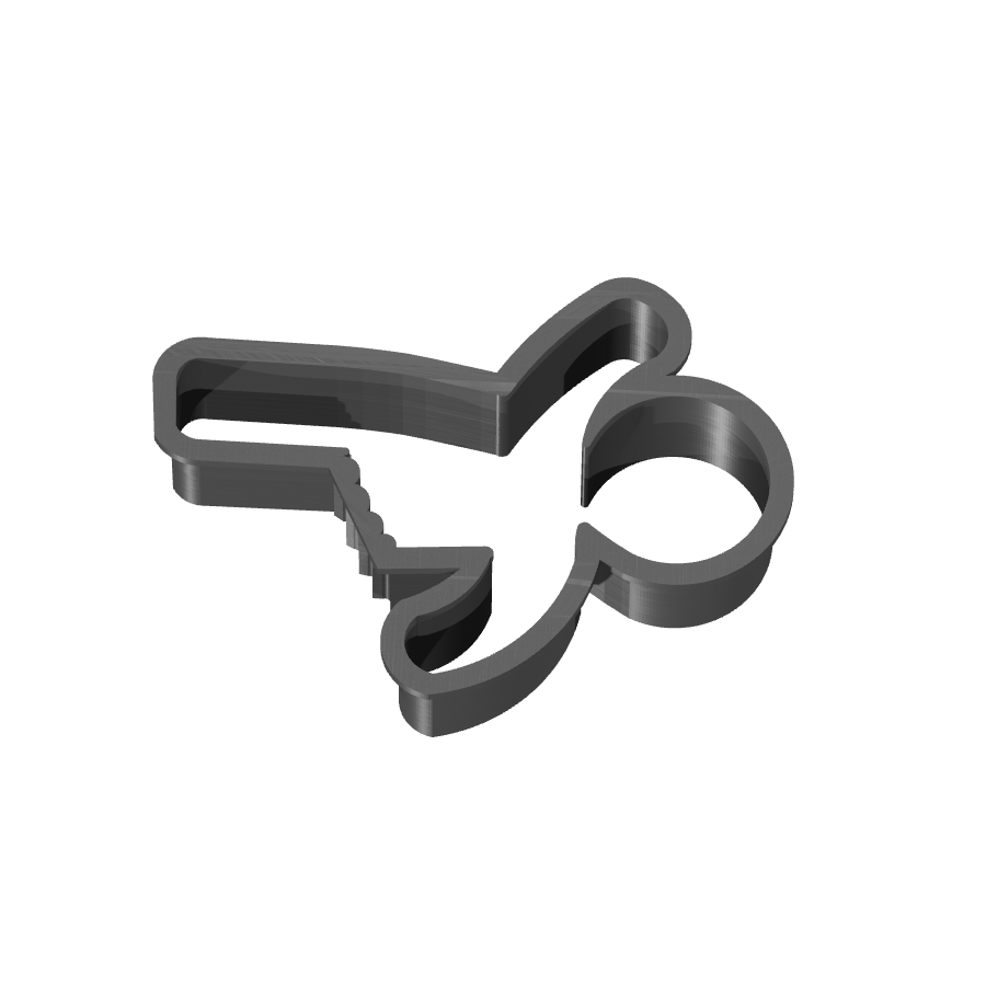 bild nr 3 på produkten: Pepparkaksform och kakform för julbak inspirerad av Schrek, perfekt för att skapa roliga och dekorerade kakor