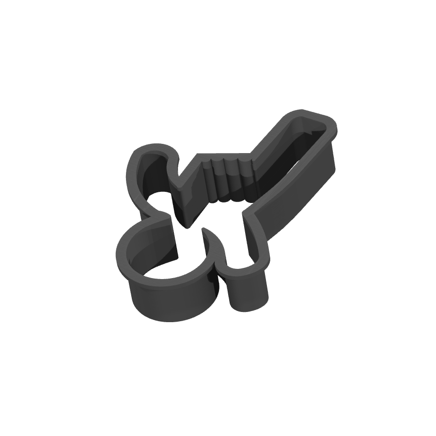 bild nr 6 på produkten: Pepparkaksform och kakform för julbak inspirerad av Schrek, perfekt för att skapa roliga och dekorerade kakor