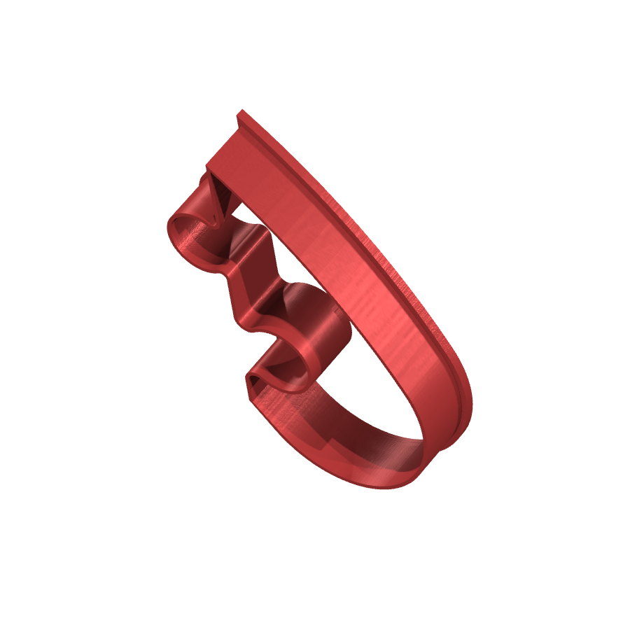 bild nr 6 på produkten: Pepparkaksform och kakform för julbak i puzzle-hjärtemönster, perfekt för att skapa roliga och utmanande julbakverk