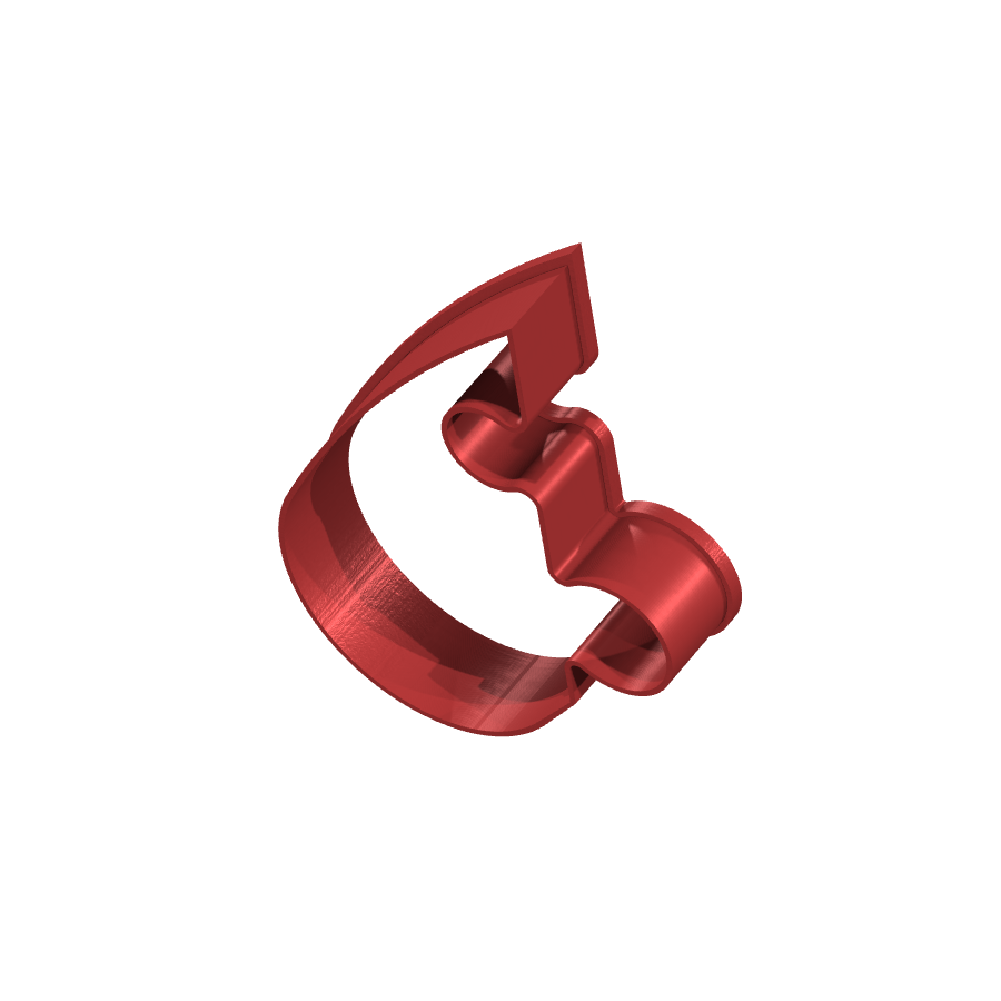 bild nr 6 på produkten: Kakform i pepparkaksform med hjärtmotiv, inspirerad av klassiska juldekorationer, perfekt för julbak