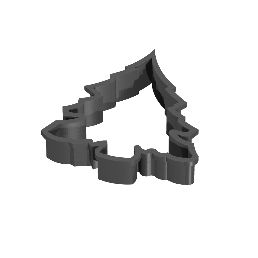 bild nr 1 på produkten: Pepparkaksform och kakform för julbak i form av en julgran, inspirerad av den klassiska julsymbolen