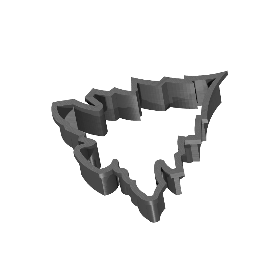 bild nr 2 på produkten: Pepparkaksform och kakform för julbak i form av en julgran, inspirerad av den klassiska julsymbolen