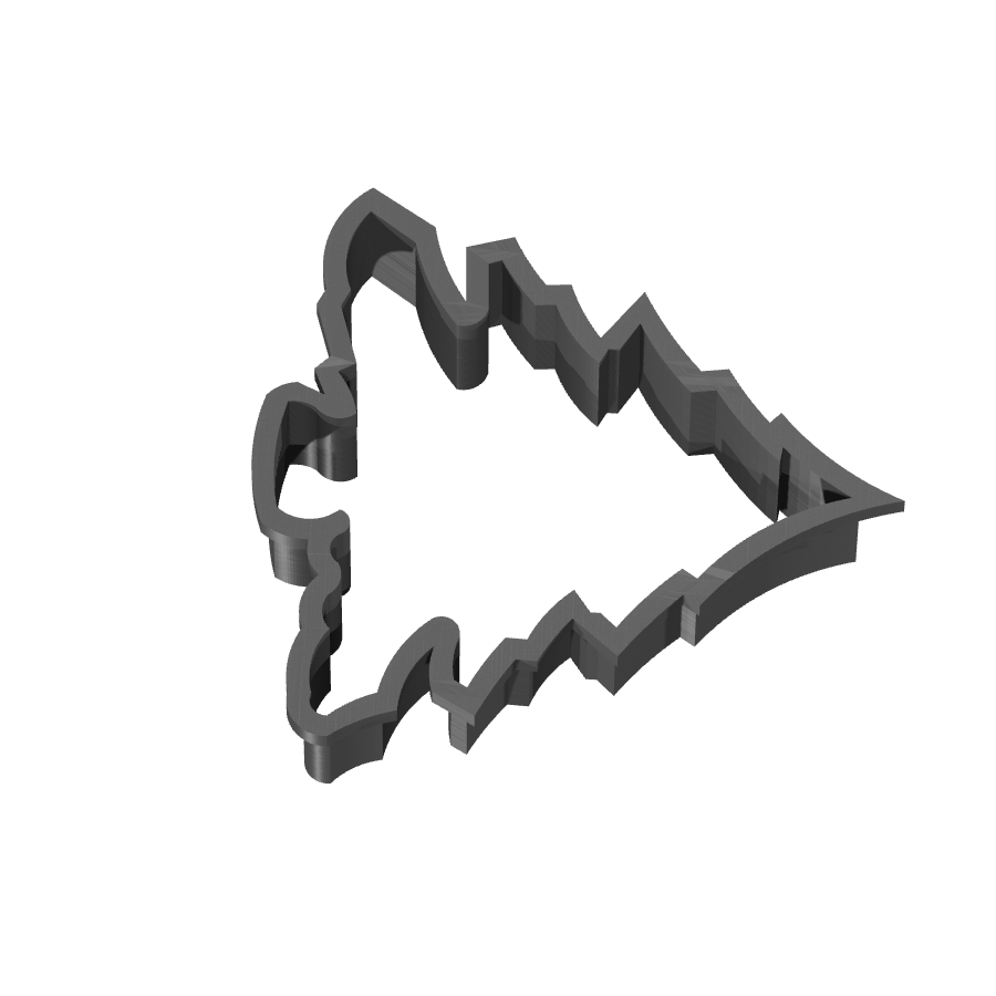 bild nr 3 på produkten: Pepparkaksform och kakform för julbak i form av en julgran, inspirerad av den klassiska julsymbolen