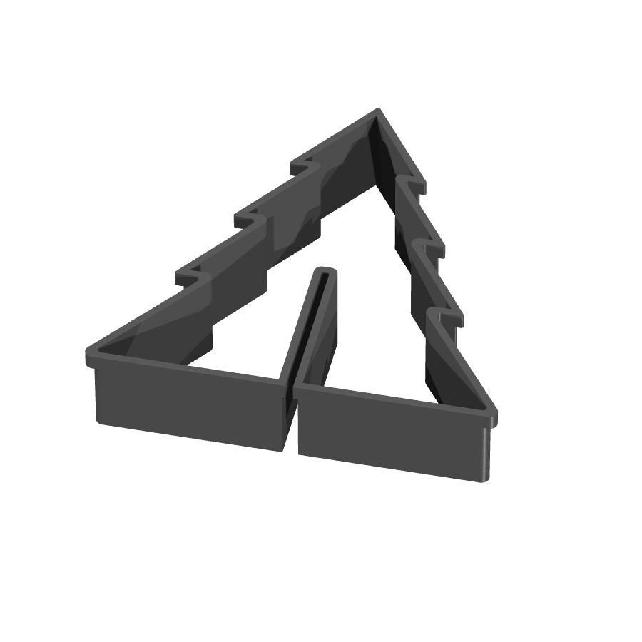 bild nr 1 på produkten: Pepparkaksform i granform för julbak, inspirerad av jultraditioner