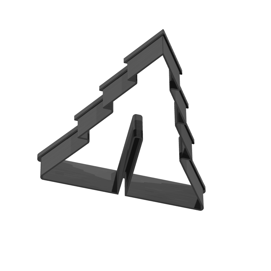 bild nr 5 på produkten: Pepparkaksform i granform för julbak, inspirerad av jultraditioner