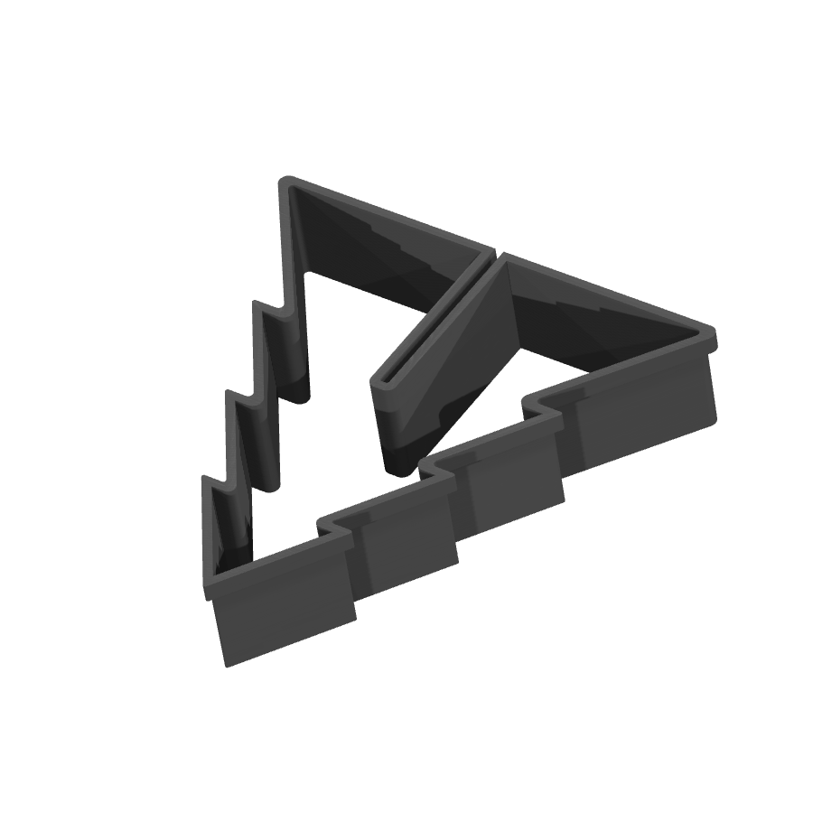 bild nr 6 på produkten: Pepparkaksform i granform för julbak, inspirerad av jultraditioner