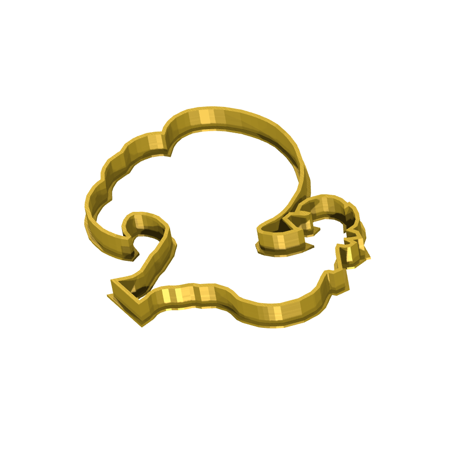 bild nr 2 på produkten: Pepparkaksform och kakform för julbak i rooster-stil, inspirerad av vardagslivets charmiga kycklingar