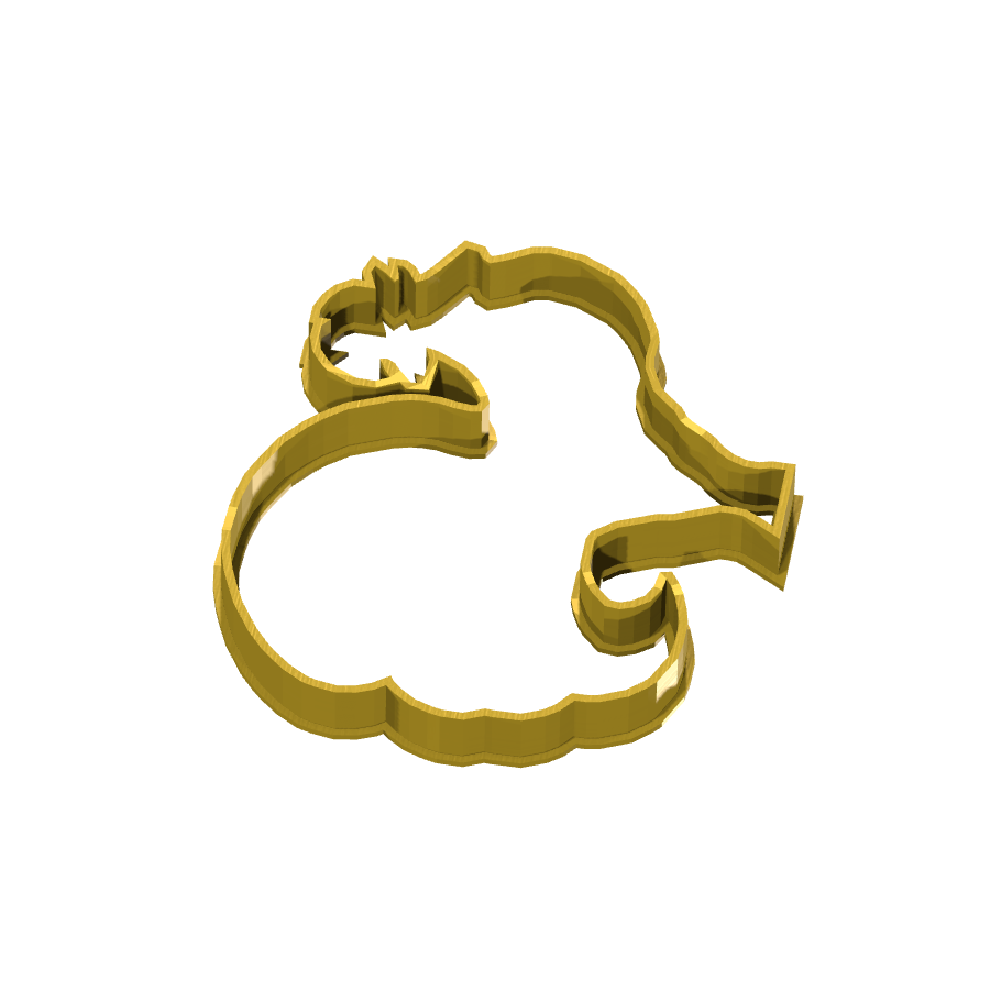 bild nr 7 på produkten: Pepparkaksform och kakform för julbak i rooster-stil, inspirerad av vardagslivets charmiga kycklingar