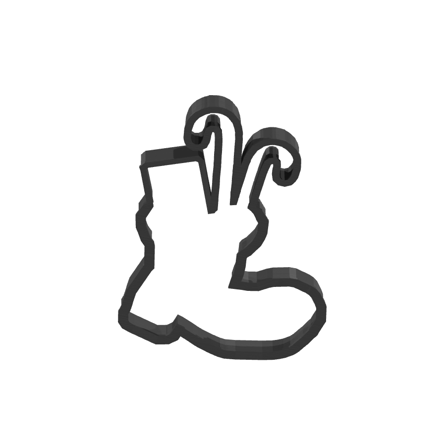 bild nr 5 på produkten: Pepparkaksform i form av en stövel, inspirerad av en klassisk boot, perfekt för julbak och andra tillfällen då du vill grädda något extra gott