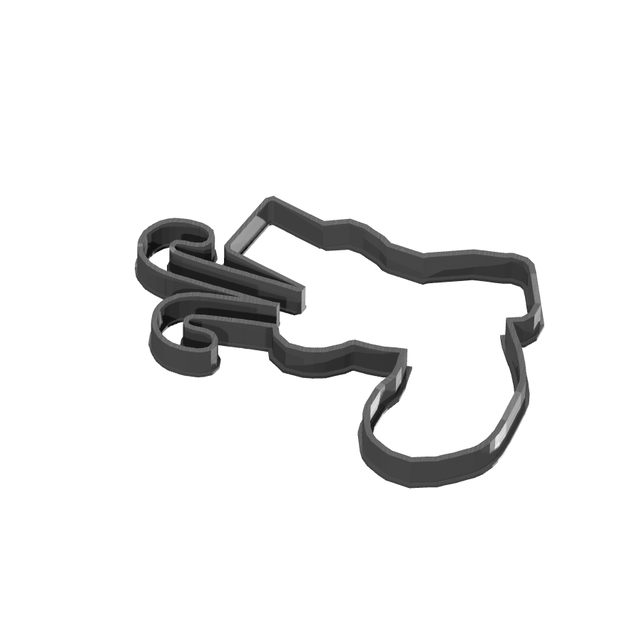 bild nr 7 på produkten: Pepparkaksform i form av en stövel, inspirerad av en klassisk boot, perfekt för julbak och andra tillfällen då du vill grädda något extra gott