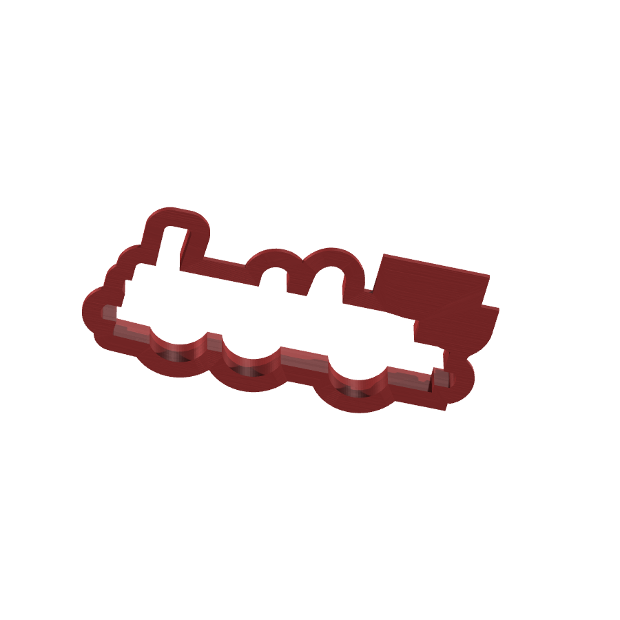 bild nr 5 på produkten: Pepparkaksform och kakform för julbak - Locomotive, inspirerad av ånglok för en charmig jul