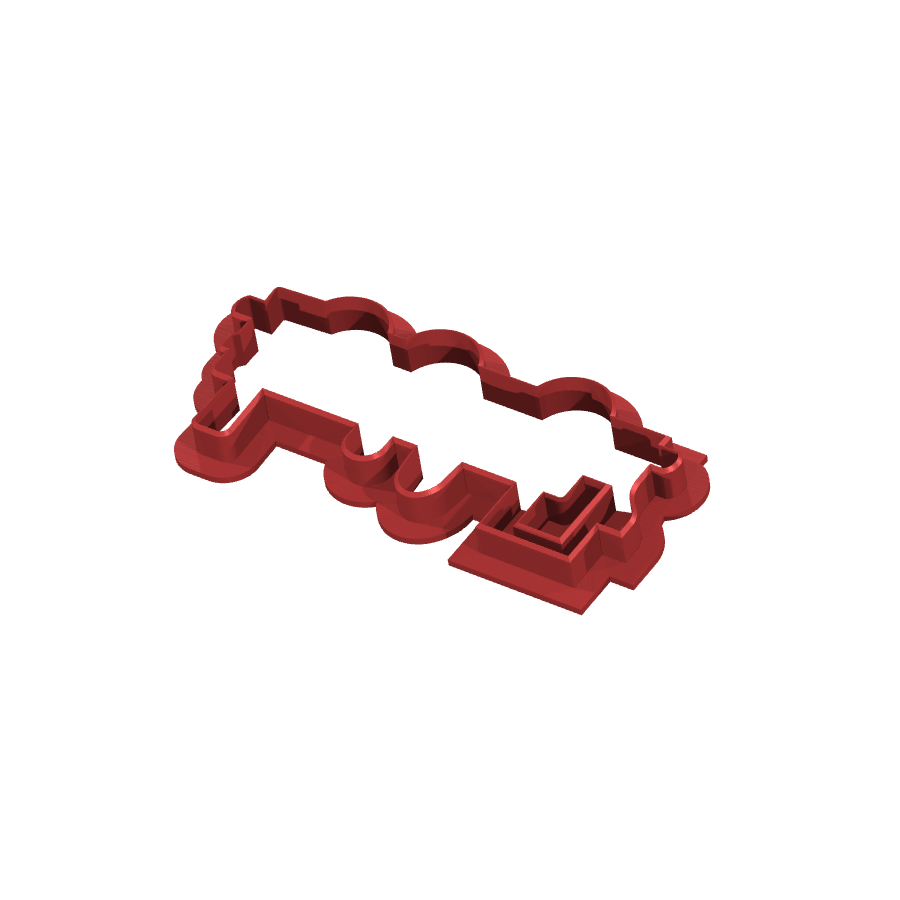 bild nr 6 på produkten: Pepparkaksform och kakform för julbak - Locomotive, inspirerad av ånglok för en charmig jul