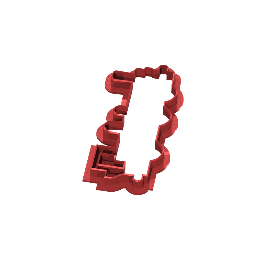 bild nr 7 på produkten: Pepparkaksform och kakform för julbak - Locomotive, inspirerad av ånglok för en charmig jul