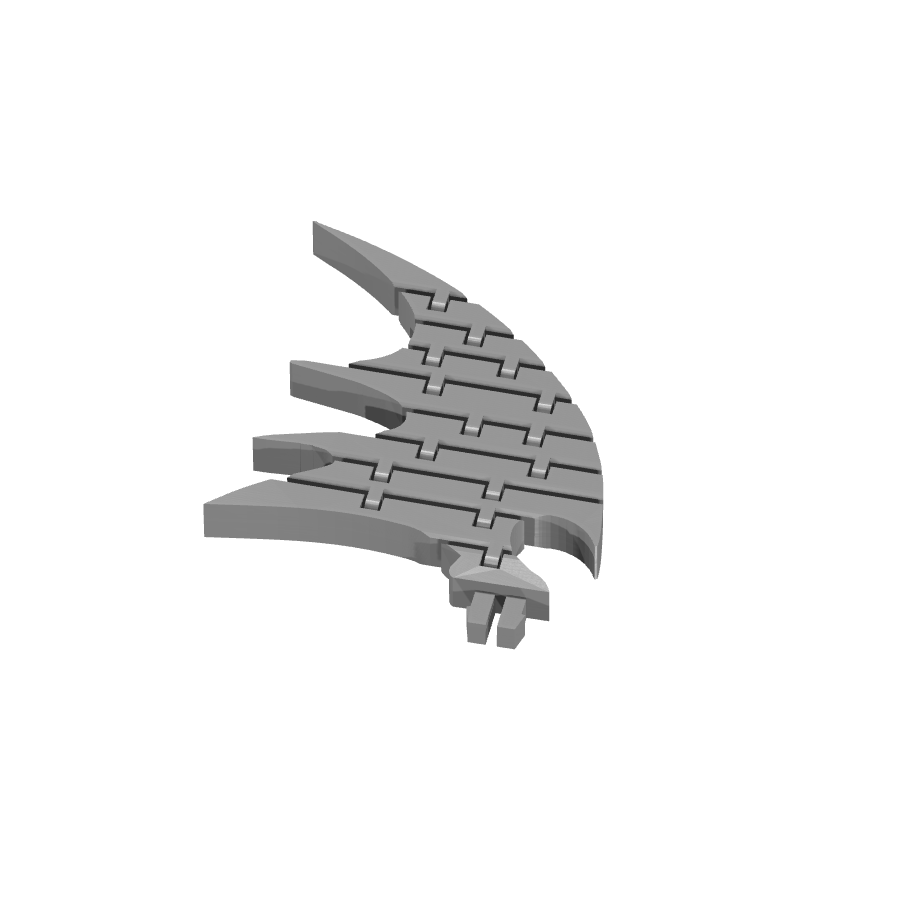 bild nr 1 på produkten: Flexi - Drakvinge för höger sida, inspirerad av mytiska drakar, idealisk för fans av fantasy och rolleksspel