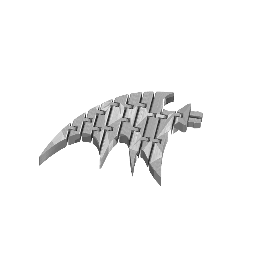 bild nr 7 på produkten: Flexi - Drakvinge för höger sida, inspirerad av mytiska drakar, idealisk för fans av fantasy och rolleksspel