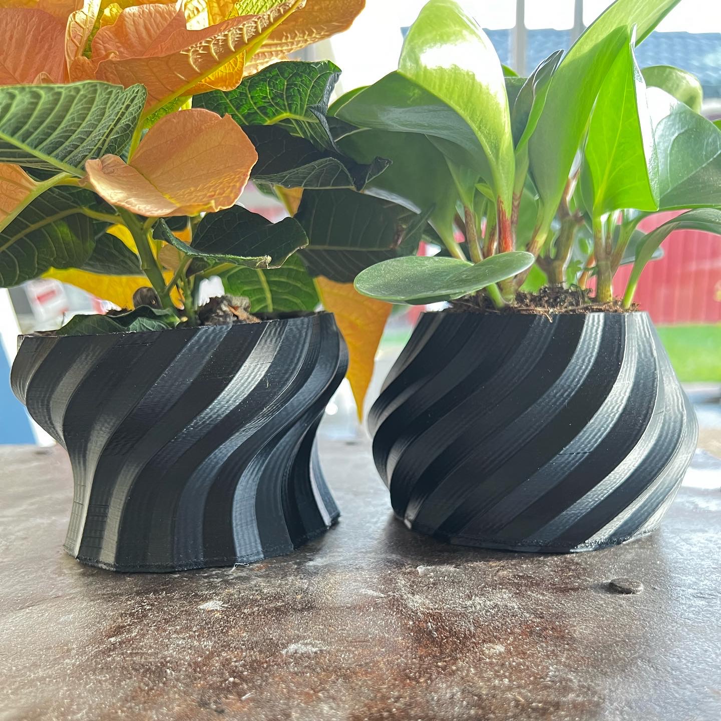 bild nr 2 på produkten: Blomkruka för inomhusbruk - Passar Standard växter - Vacker och inspirerande form - Kruka